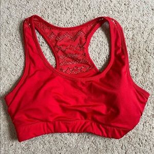 Red Bomber Bra